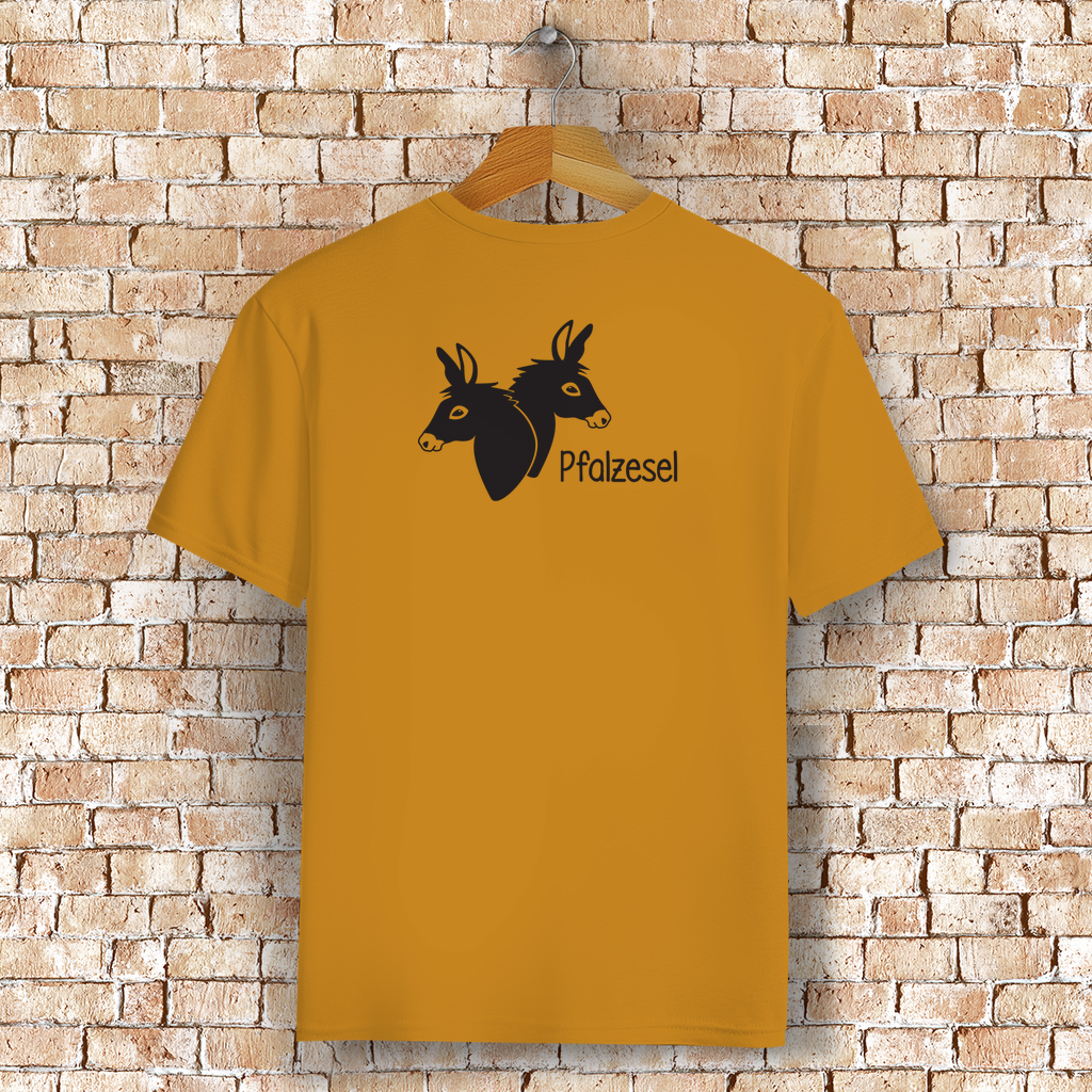 ST/ST Creator T-Shirt Pfalzesel Schriftzug + Eselkopf